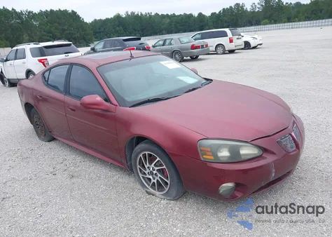 2004 Pontiac Grand Prix Gtp z USA, uszkodzony, nr VIN 2G2WR524341230885